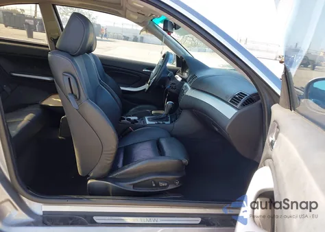 2004 BMW 330Ci из США, поврежденный, VIN WBABD53494PL10036